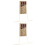 2pcs Chocolate Packet Cocktail Bride Cotton Portable 5