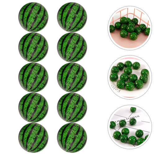20 Pièces Balles Rebondissantes Motif Pastèque 2