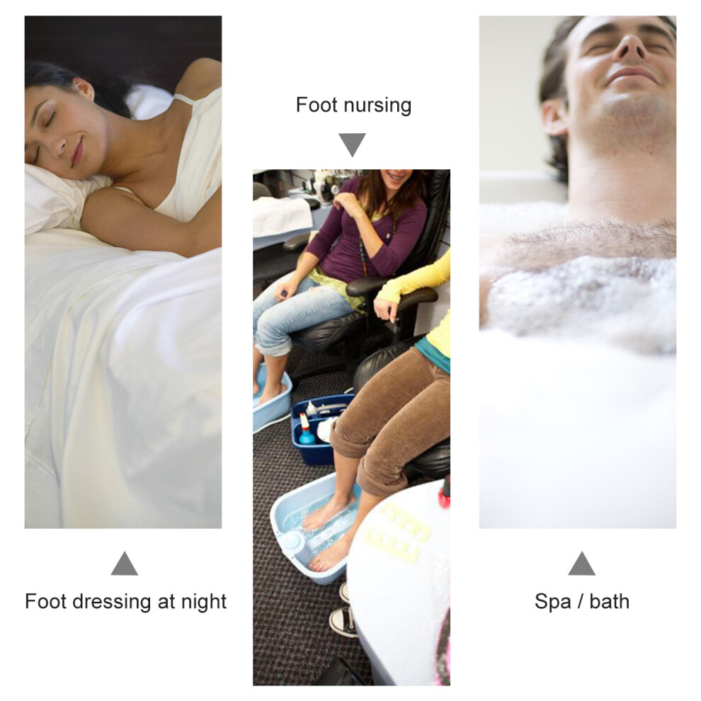 Artibetter 50Pcs Disposable Foot Bath Bags Strip Shape Thickened Soak Pouch