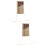 2pcs Chocolate Packet Cocktail Bride Cotton Portable 7