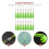 25Pièces Bobber Stops Silicone Durable Accessoires De Vert 8