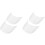 4Pièces Shaper Bord Casquette Pour Protection Soleil 4
