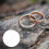 1Set Plastic Finger Ring Shrinkable Sleeve Transparent Live Ring Cover 3