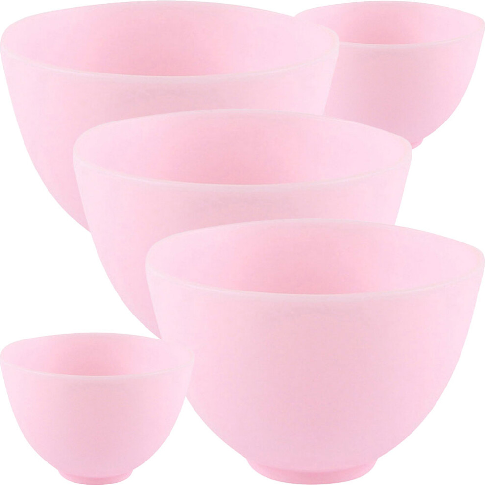 Artibetter 25 Pcs Silicone Facial Mask Mixing Bowls For Skincare Diy