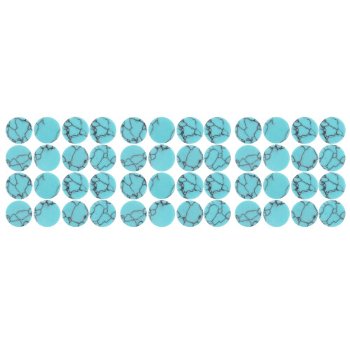 60Pièces Cabochons En Verre Pour Décorations Et 1