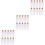 72 Pcs 15ml Clear Glass Bottles With Cork For Small Items Storage 5