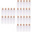 72 Pcs 15ml Clear Glass Bottles With Cork For Small Items Storage 6