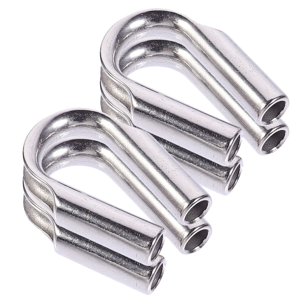 12 Pcs Professional Cable Fixing Thimble Rigging Workpiece 3611765966363