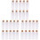 72 Pcs 15ml Clear Glass Bottles With Cork For Small Items Storage 2
