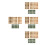 16 Pcs Static Grass Tuft Model For Train Landscape Railroad Scenery 7