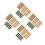 16 Pcs Static Grass Tuft Model For Train Landscape Railroad Scenery 4