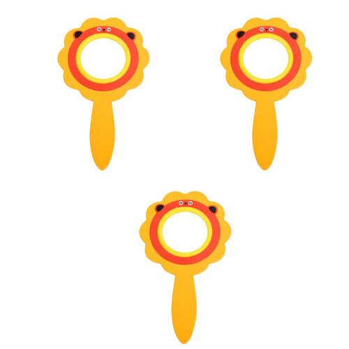 3Pcs Portable Magnifying Glass For Children Learning And Exploration 2