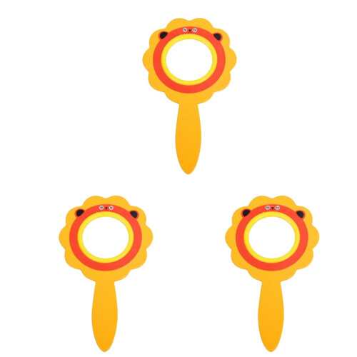3Pcs Portable Magnifying Glass For Children Learning And Exploration 1