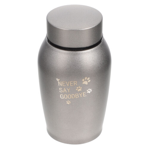 2Pcs Pet Bone Ash Container Cat Dog Memorial Cremation Urn Storage Box
