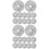 60 Pcs Whistling Kettle Lid Handle Kit With 5