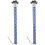 2Pcs Mini Railroad Signal Light Model Sand Table Accessory 4