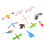 5 Sets Simulation Plastic Birds Toys For Children 1