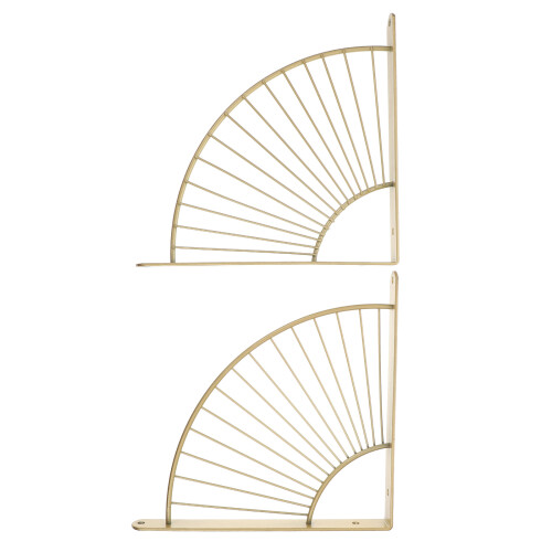 4 Pcs Wall Mounted Triangle Shelf Support Bracket With Screws 1