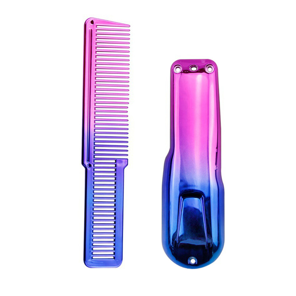 Totority 2Pcs Assorted Color Electric Hair With Gradient Combs For Salon