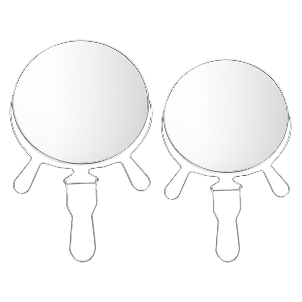 Happyyami 4 Pcs Creative Rotating Tabletop Mirror For Cosmetics