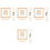 4 Sets Weaving Loom Kit Handcraft Mini Woven Machine Darning Tool 4