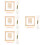 4 Sets Weaving Loom Kit Handcraft Mini Woven Machine Darning Tool 8