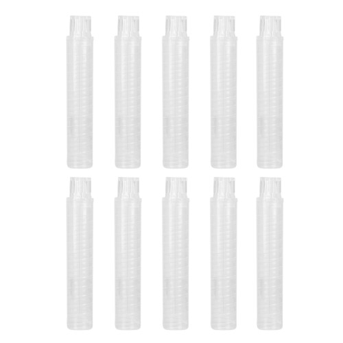 20 Pcs Transparent Plastic Chalk Holder Water Soluble Clip Cover