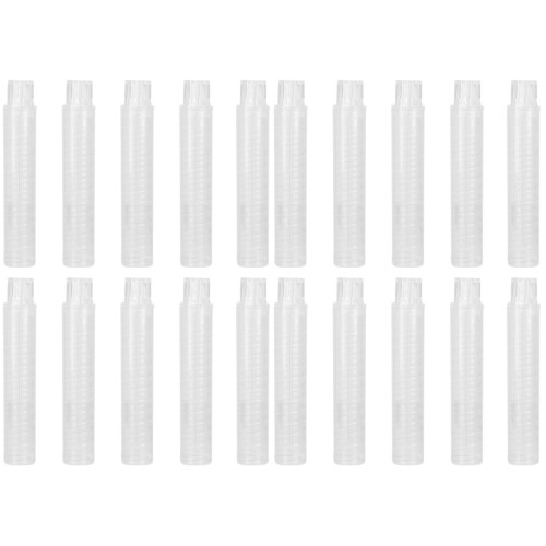 20 Pcs Transparent Plastic Chalk Holder Water Soluble Clip Cover 1