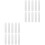 20 Pcs Transparent Plastic Chalk Holder Water Soluble Clip Cover 3