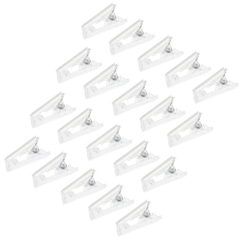 2 Pcs Small Plastic Clips Wall Spring Adhesive For Hanging Tapestry