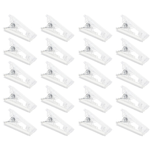 2 Pcs Small Plastic Clips Wall Spring Adhesive For Hanging Tapestry 1