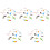 5 Sets Simulation Plastic Birds Toys For Children 4