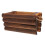 Wood Rectangle Planter Box Rustic Wooden Decorative Pot For Indoor Use 7