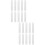20 Pcs Transparent Plastic Chalk Holder Water Soluble Clip Cover 7