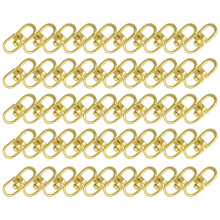 200 Pcs Swivel Snap Clasp Hooks For Lanyard Webbing Belt Buckle Clips