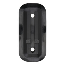 2Pcs Surfboard Large Fin Splitter Snap Base Durable Black