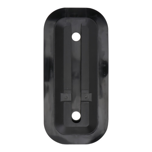 2Pcs Surfboard Large Fin Splitter Snap Base Durable Black