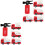 2 Sets Simulation Fire Extinguisher Toy For Outdoor Prank 4