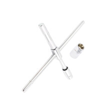 Hand Tool Telescopic Lug Wrench Set with Sockets for Easy Tire Change, NonSlip Grip, Durable and SpaceSaving for Cars