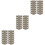 75 Pcs Antique Corner Protector Decorative Butterflies Edge Guard 7