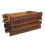 Wood Rectangle Planter Box Rustic Wooden Decorative Pot For Indoor Use 6