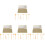 4 Sets Sand Rake Plastic Child 2