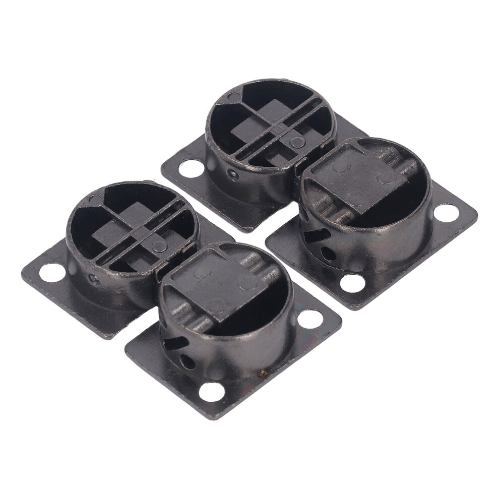 2Pcs Zinc Alloy 90 Cabinet Hinges - Corrosion Resistant & Easy Install 6941373437670