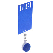 4Pcs Nurse Badge Holder Retractable Clip Vertical ID Tag Card Holder