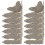 75 Pcs Antique Corner Protector Decorative Butterflies Edge Guard 3