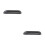 2Pcs Surfboard Large Fin Splitter Snap Base Durable Black 7