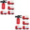 2 Sets Simulation Fire Extinguisher Toy For Outdoor Prank 7