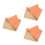 3Pcs Durable Chocolate Stiffener Sheets Bag Liner DIY Supplies 6