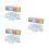 3 Sets Children Classify Learning Trash Can Educational Rubbish Sorter 11