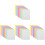 48 Pcs Colored Heat Shrink Plastic Sheets For Shrink Art 3